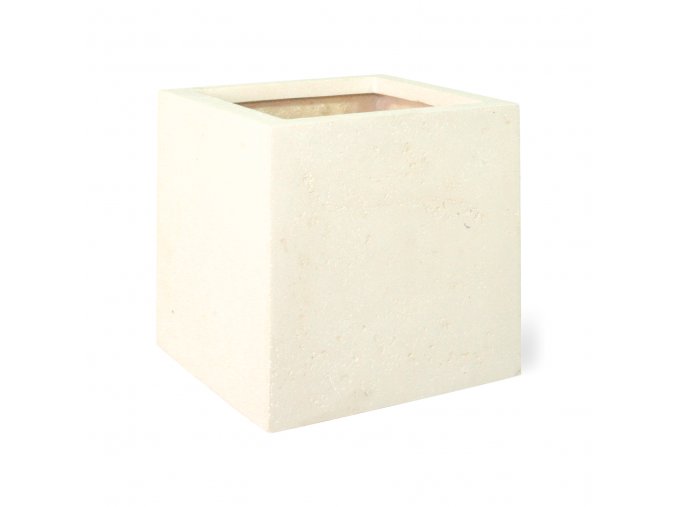 Square květináč Creme