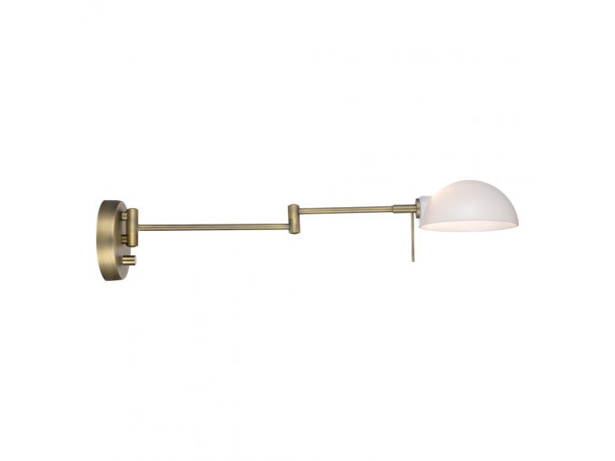 740222 Kjøbenhavn wall lamp antique brass PACKSHOT
