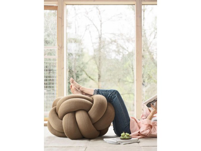 Knot, polštář, uzel, Design House Stockholm