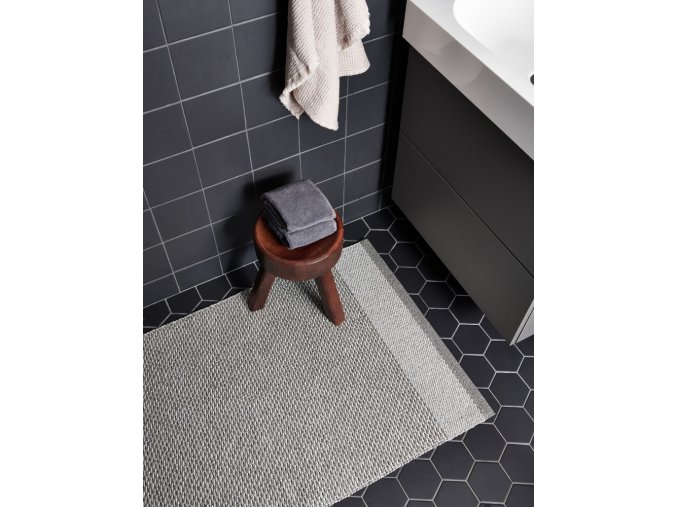 šedý, vinylový koberec EDIT, jednobarevný, charcoal, warm grey, stone metallic