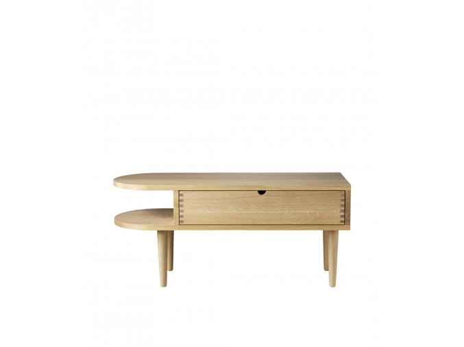 designový stůl Radius z dubového dřeva