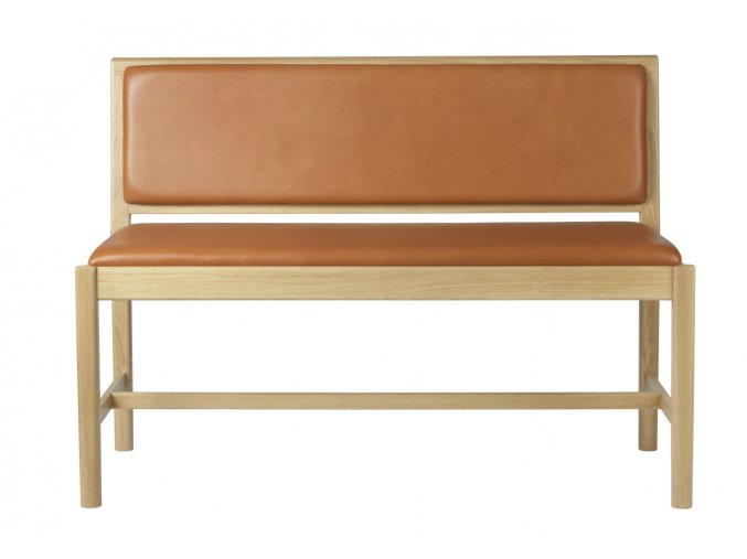 designová lavice Sonderborg z dubového dřeva