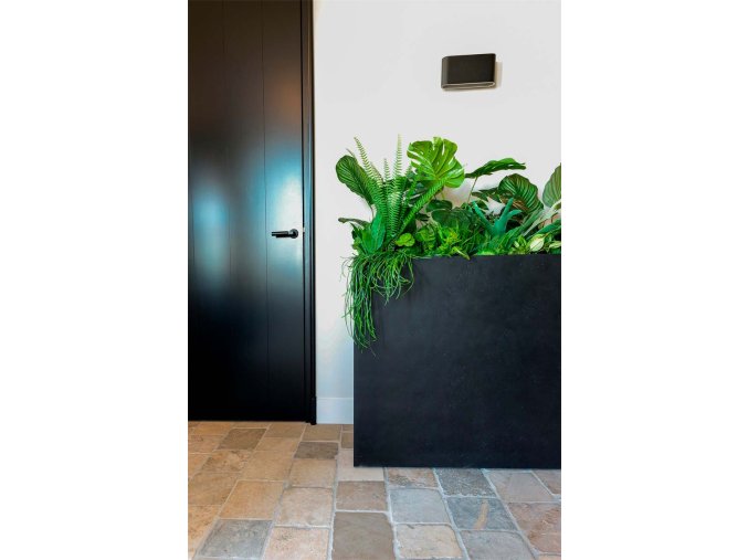 černá, květináč Grigio, rozdělovač prostoru, Anthracite, Luca Lifestyle