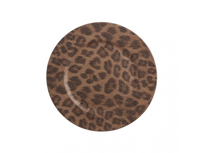 Prostírání Leopard kulaté
