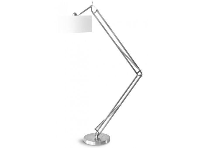 Stojací lampa Milano stříbrná L 4723