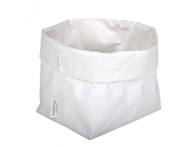 Essential papírový sáček bílý (Essent'ial velikosti sáčků S 13x9x10cm)