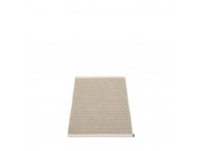 hnědý, vinylový koberec MONO, jednobarevný, Dark Linen, Linen