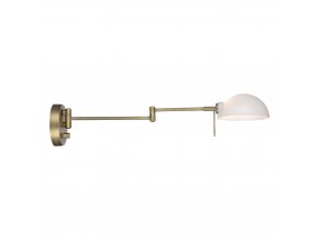 740222 Kjøbenhavn wall lamp antique brass PACKSHOT