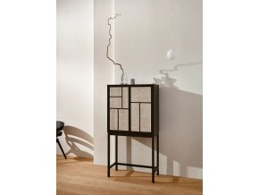 AIR, skříňka, ratan, rákosí, Design House Stockholm