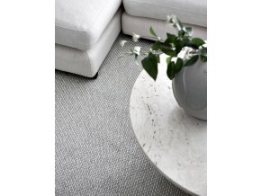 šedý, vinylový koberec EDIT, jednobarevný, Linen, Vanilla, Stone Metallic
