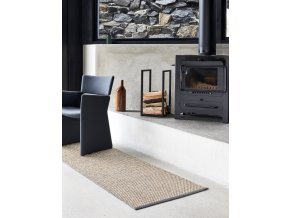 béžový, šedý, vinylový koberec EFFI, jednobarevný, granit, ochre, vanilla