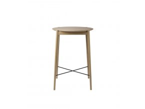 designový barový stolek Ost z dubového dřeva