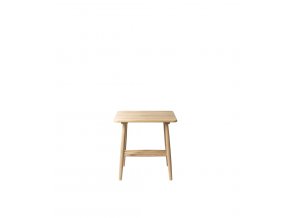 designový stolek Hjornbord z březového dřeva