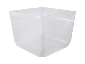 Pružná plastová vložka, průhledná, čtverec, Luca Lifestyle