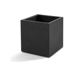 černá, květináč Grigio, kostka s kolečky, Anthracite, Luca Lifestyle