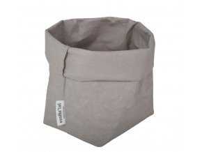Essential papírový sáček šedý (Essent'ial velikosti sáčků S 13x9x10cm)