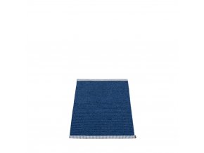 modrý, vinylový koberec MONO, jednobarevný, Dark blue, Denim