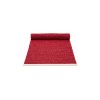 červený stolní běhoun MONO Pappelina, z PVC bez ftalátů