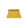žlutý stolní běhoun MONO Pappelina, z PVC bez ftalátů