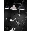 Nástěnná lampa Chicago černá 2
