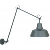 Nástěnná lampa Chicago šedozelená