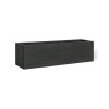 Květináč polystone Flowerbox Anthracite