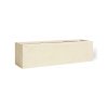 Květináč polystone Flowerbox Creme