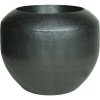 Květináč, černá, Black iron, Fleur Ami