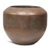 Květináč, hnědá, Bronz, Fleur Ami