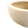 Mísa, Polystone Ego, krémová, bílá, Fleur Ami