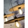 Stropní lampa Algarve tmavý korek
