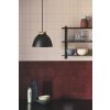 Stropní lampa Århus černá/přírodní