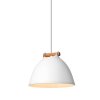 Stropní lampa Århus bílá/přírodní