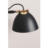 Stojací lampa Århus černá/přírodní 2 stínidla