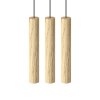 LED Lustr Chimes Cluster 3 dub 2