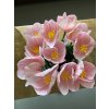 Umělý růžový tulipán silk-ka