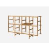 Úložný policový systém Frame - otevřená konzole, regál, Design House Stockholm