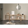 Úložný policový systém Frame - nízká otevřená konzole, regál, Design House Stockholm