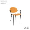 designová židle Tondina slim s opěradly