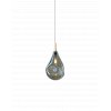 Bomma Soap Mini Pendant Blue Light Patina Brass