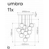designový baldachýn pro Bomma Lantern/Soap/Umbra
