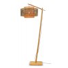 designová lampa z bambusového dřeva