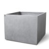 krychle, venkovní, designový betonový květináč Division Lite Cube Big, Fleur Ami
