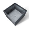 krychle, venkovní, designový betonový květináč Division Lite Cube Big, Fleur Ami
