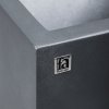 krychle, venkovní, designový betonový květináč Division Lite Cube, Fleur Ami