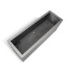 květináč, truhlík, venkovní, designový betonový květináč Division Lite, Fleur Ami