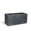 květináč, truhlík, venkovní, designový betonový květináč Division Lite, Fleur Ami