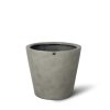 Květináč, Polystone Conical, šedá, Fleur Ami