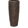 Květináč Rocky, podlahová váza, velký, kompozit, bronz, Fleur Ami