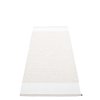 bílý, šedý, vinylový koberec EDIT, jednobarevný, Fossil Grey, White, White Metallic